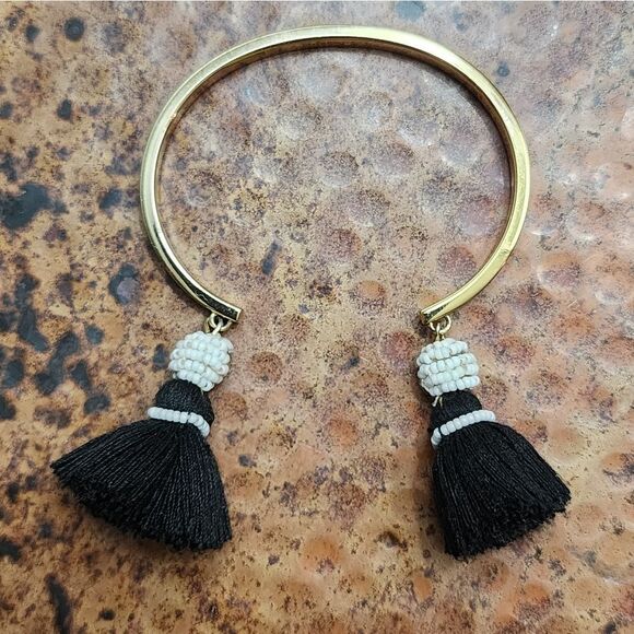 J. Crew Open Tassel Bracelet - Picture 2 of 9